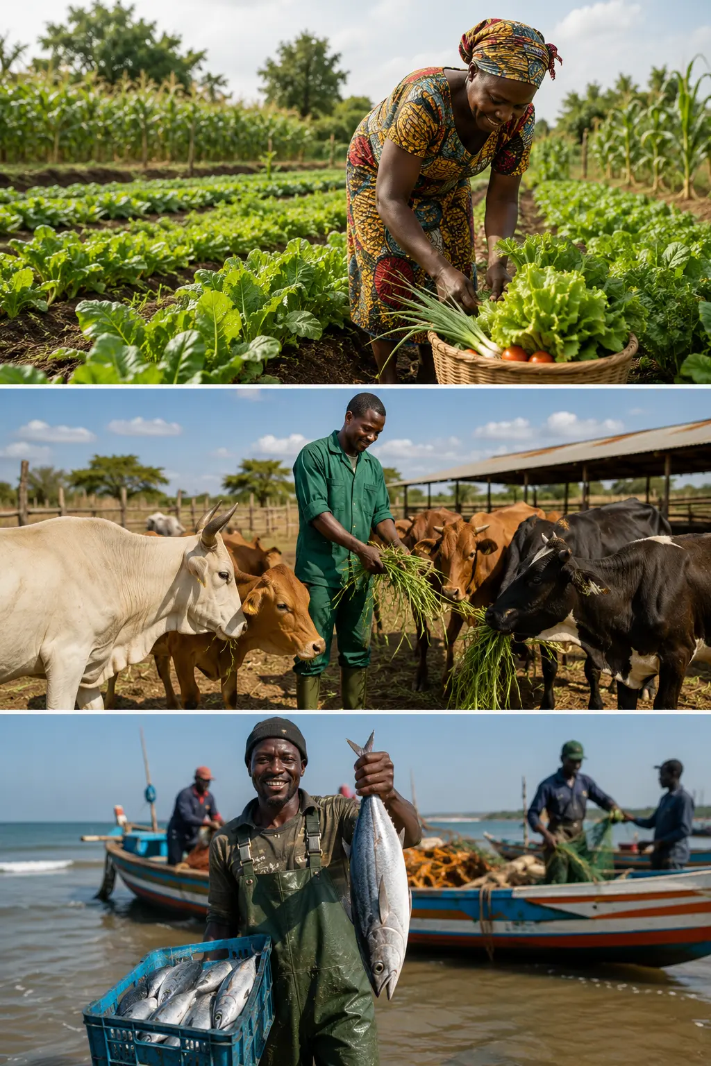 Agriculture, Élevage & Pêche